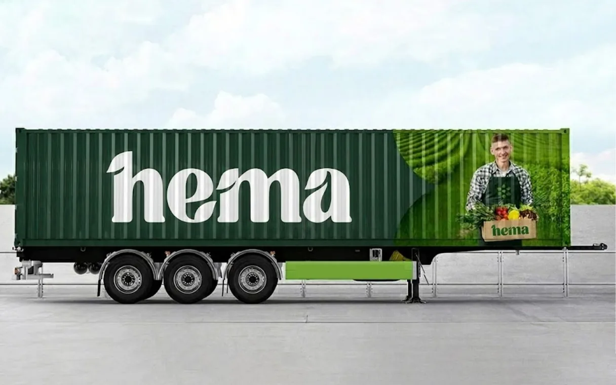 Hema brand identity and packaging design
